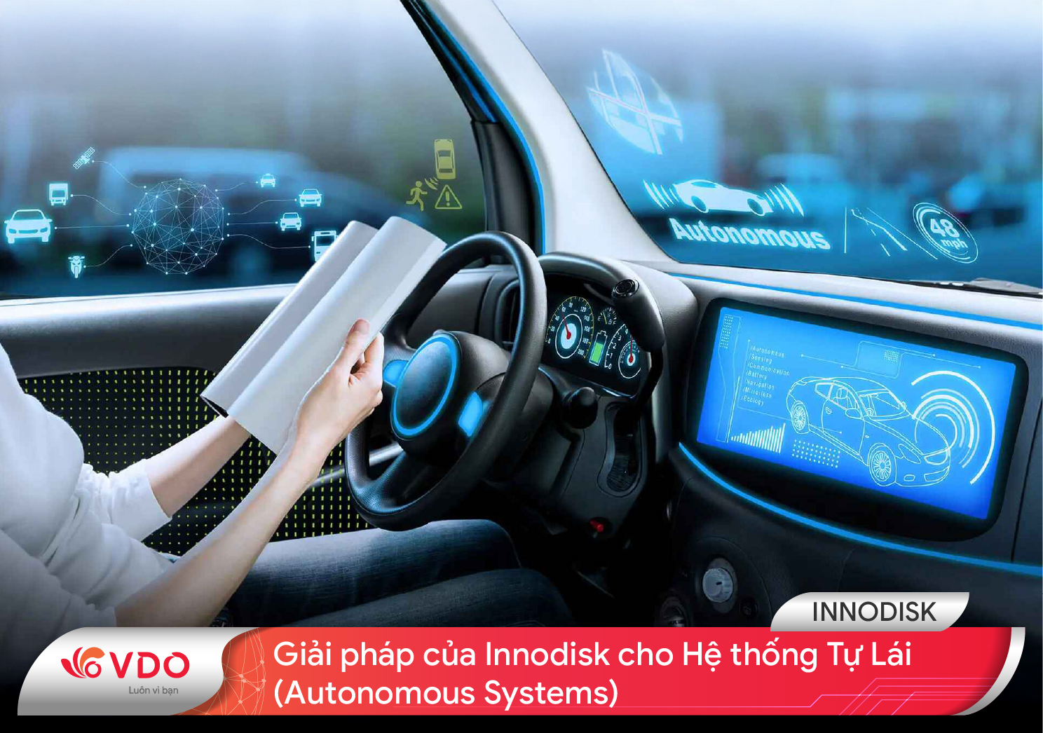 Giải pháp của Innodisk cho Hệ thống Tự Lái (Autonomous Systems)
