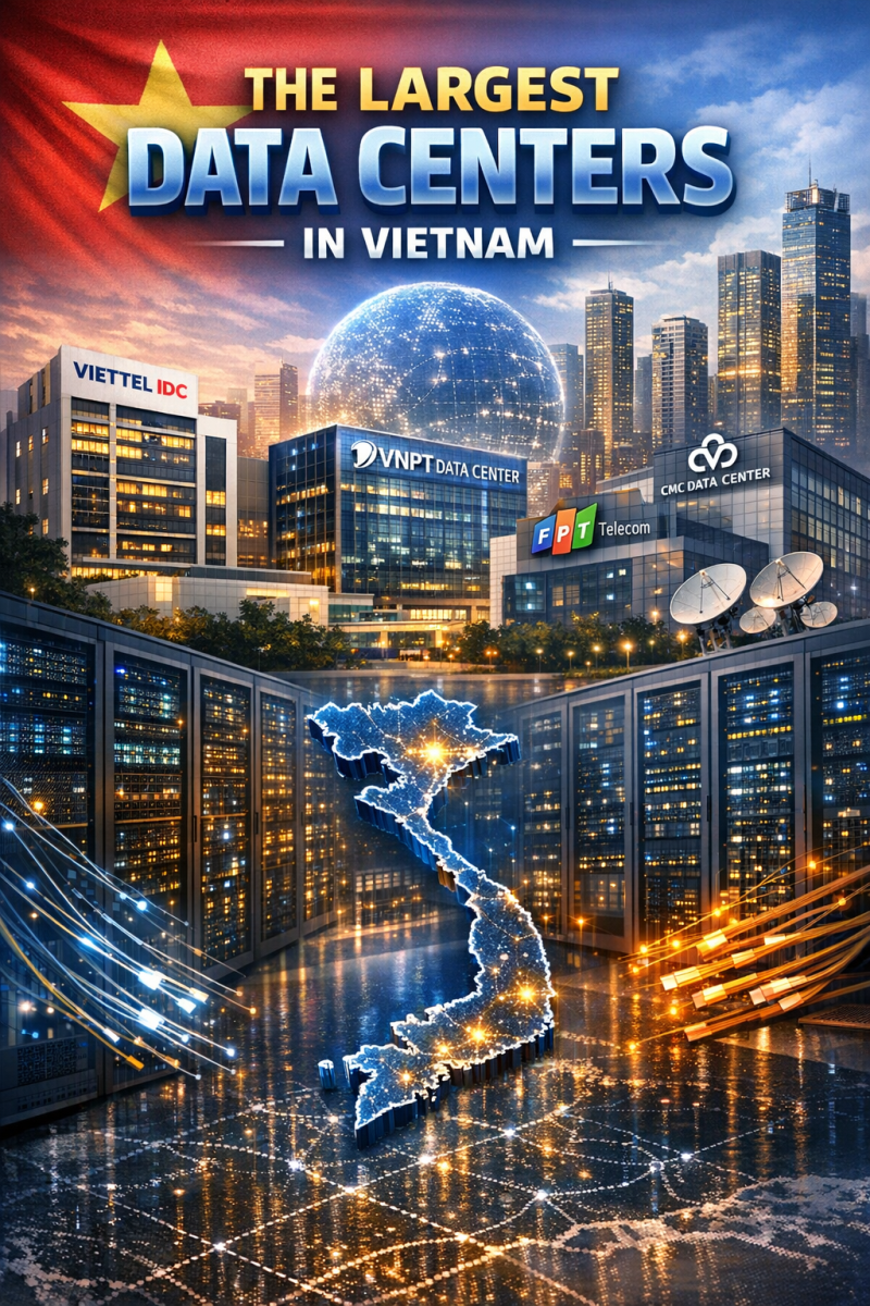 Những trung tâm dữ liệu Datacenter lớn nhất tại Việt Nam