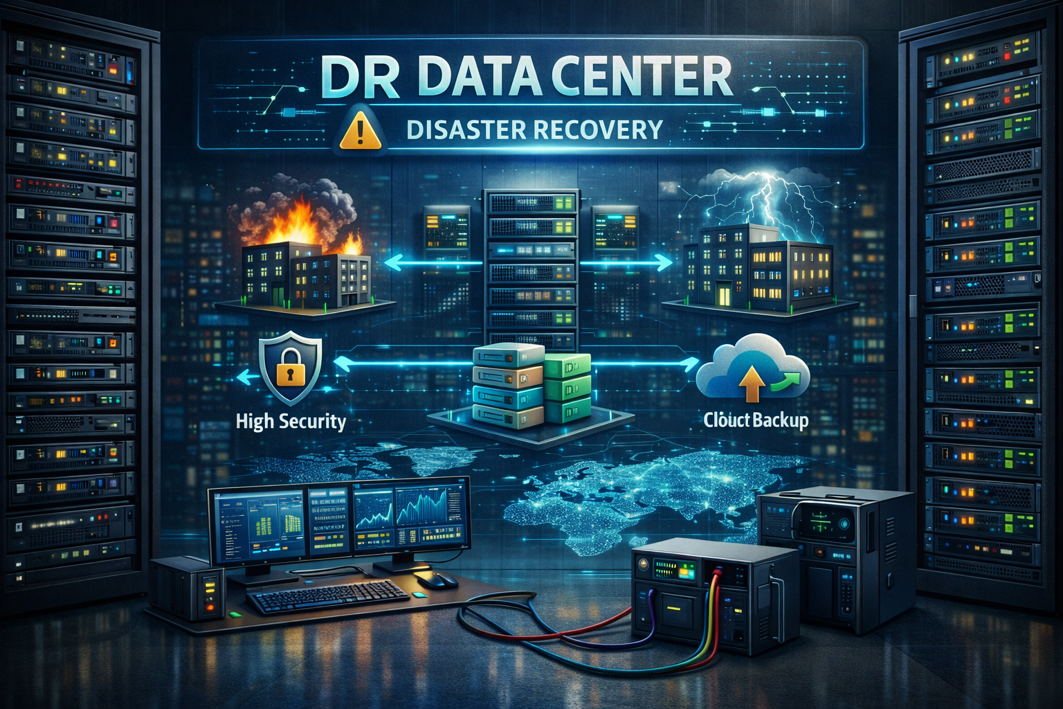 Trung tâm dữ liệu dự phòng DR