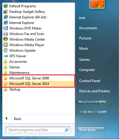 hướng dẫn cài đặt SQL Server Express 2014