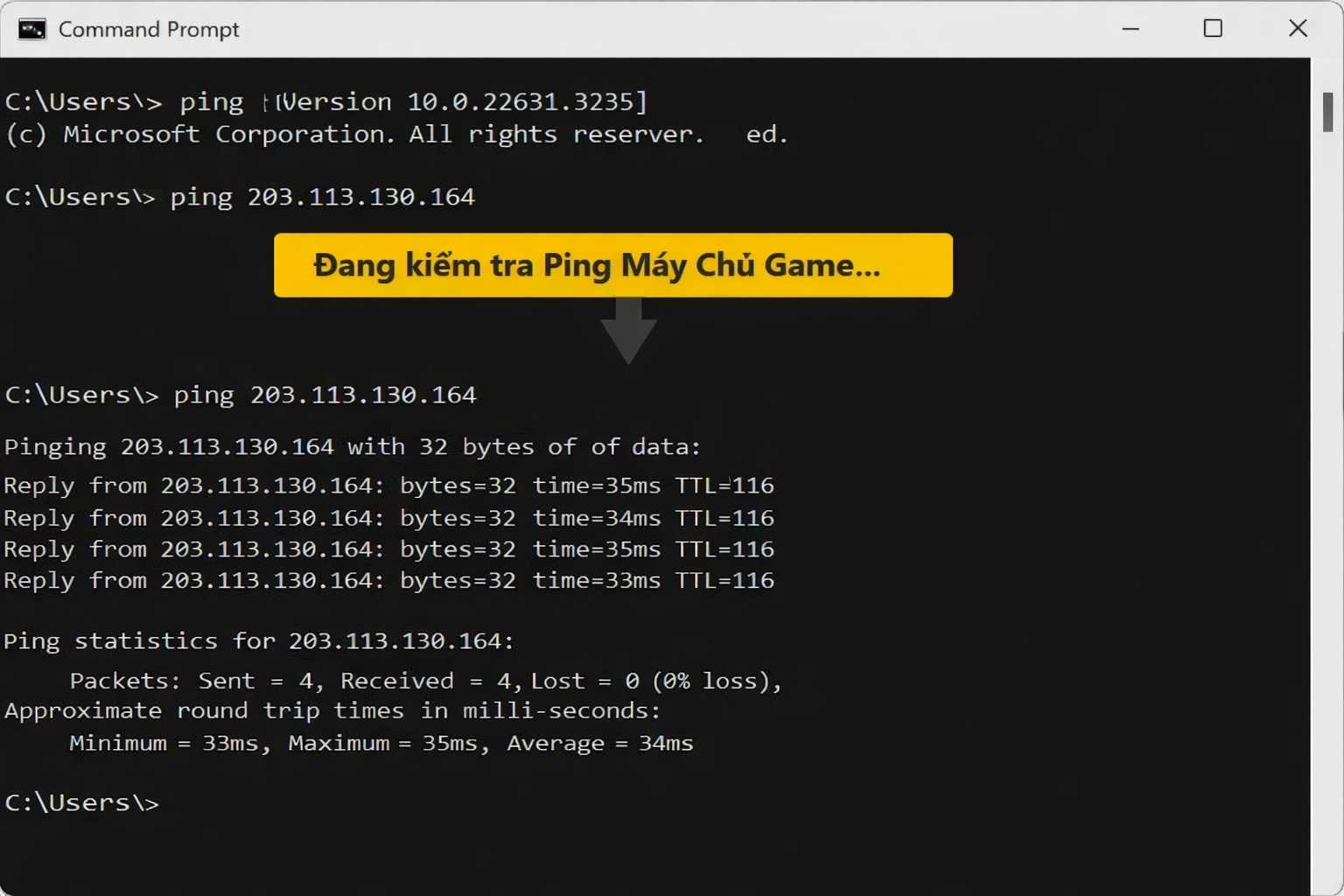 kiểm tra pig server 