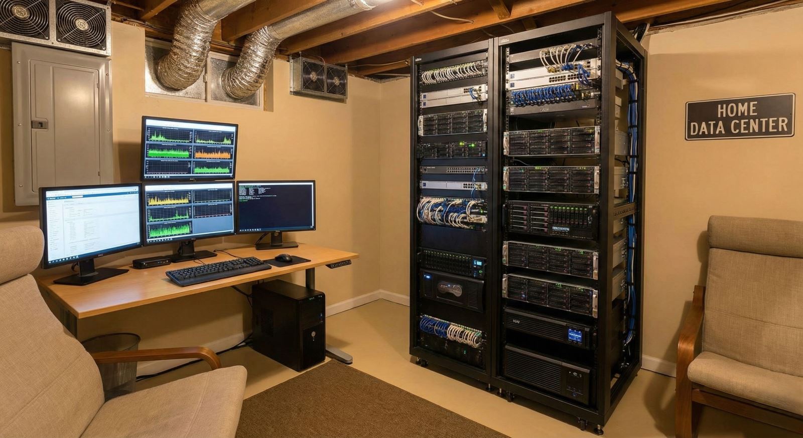 đặt máy chủ tại nhà