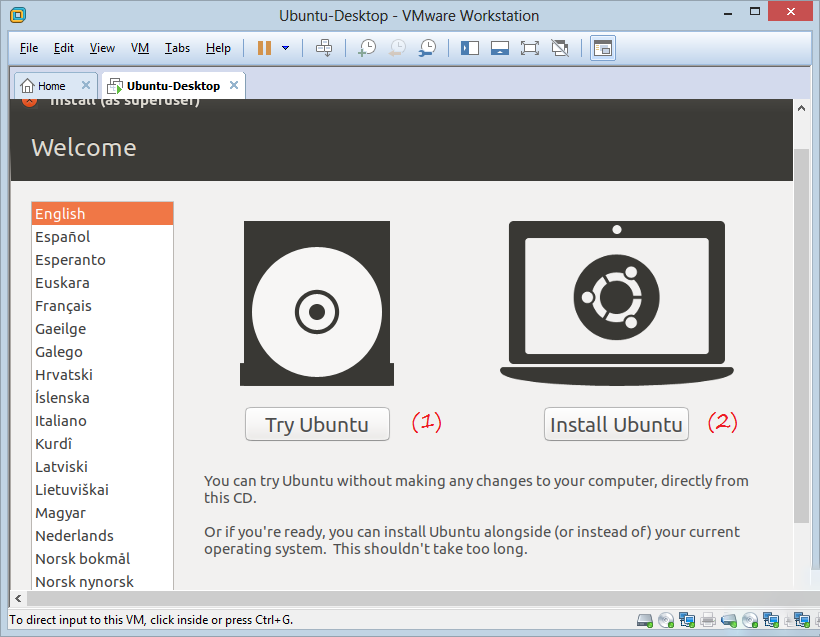 hướng dẫn cài đặt ubutun