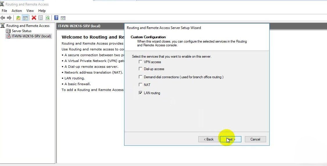 hướng dẫn cấu hình DHCP Relay Agent