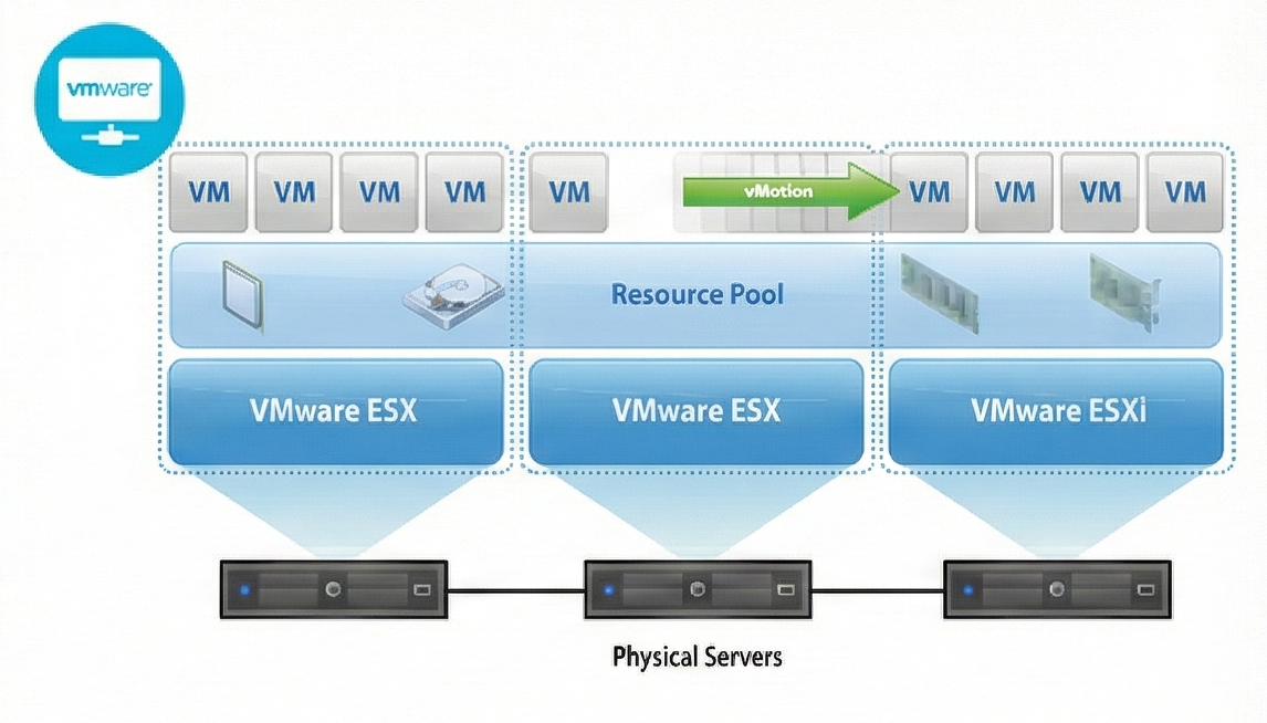 những công nghệ ảo hóa phổ biến