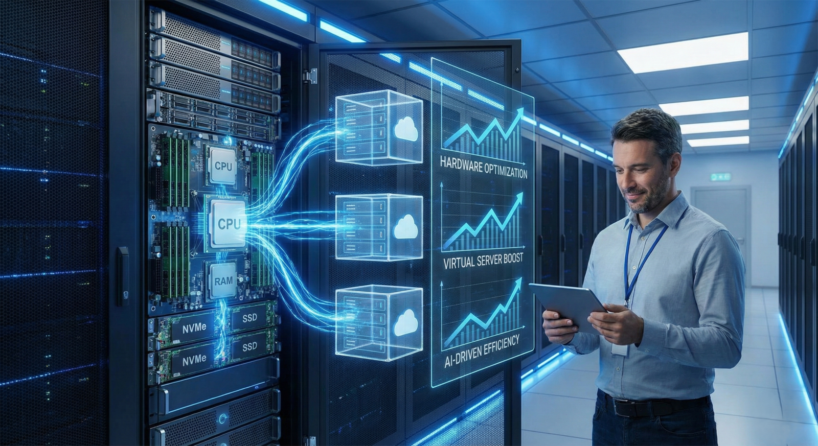 máy chủ ảo đã được tối ưu hóa chưa