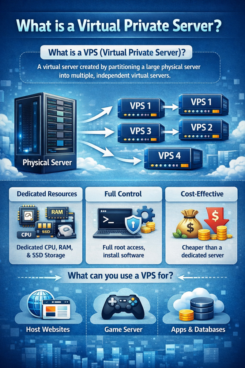 Virtual Private Server là gì?