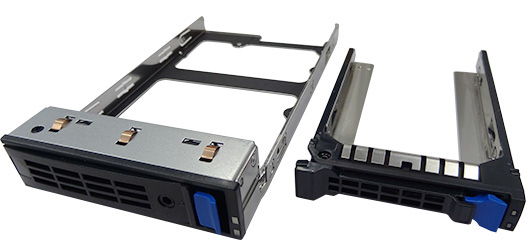 Tool-less 2.5” & 3.5” Drive Bays