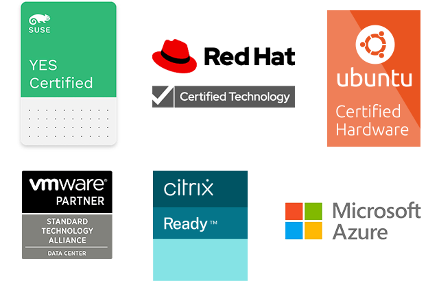 Certified Ready with Software Partners
