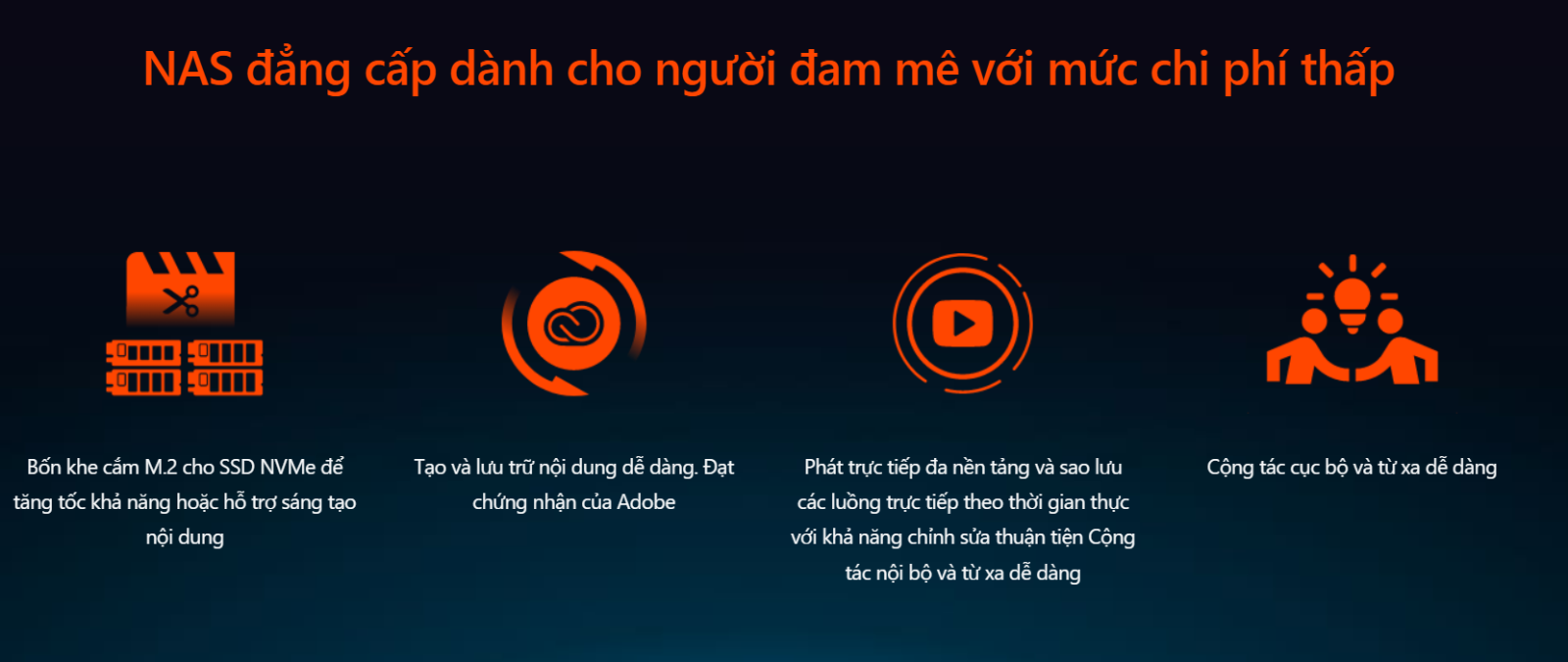 NAS đẳng cấp dành cho người đam mê với mức chi phí thấp