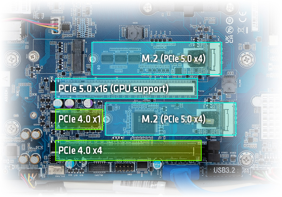 PCIe 5.0 Ready Design